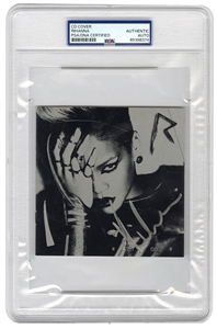 Rihanna Signed “Rated R" CD Cover (PSA/DNA Encapsulated)