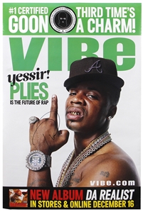 Plies Signed “Da Realist" Album Poster