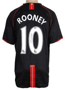 Wayne Rooney Signed Manchester United Jersey (Beckett)