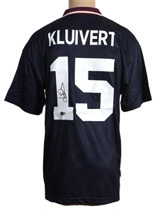 Patrick Kluivert Signed Ajax Jersey (Beckett)