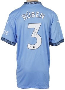 Ruben Dias Signed Manchester City Jersey (Beckett)